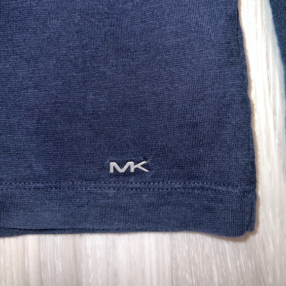 Michael Kors Men’s Henley Sweatshirt Hoodie in Navy - Size medium - Picture 4 of 9